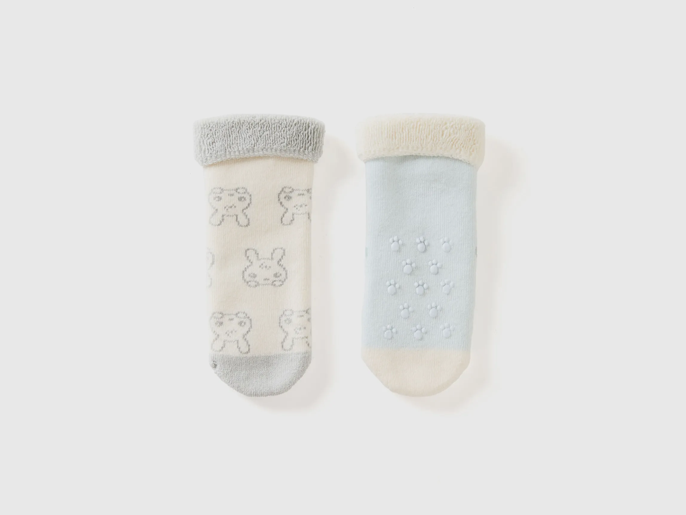 Set of non-slip socks with bunnies