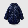 Shiny quilted jacket