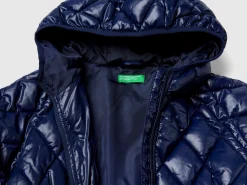 Shiny quilted jacket
