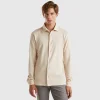 Shirt in pure cotton