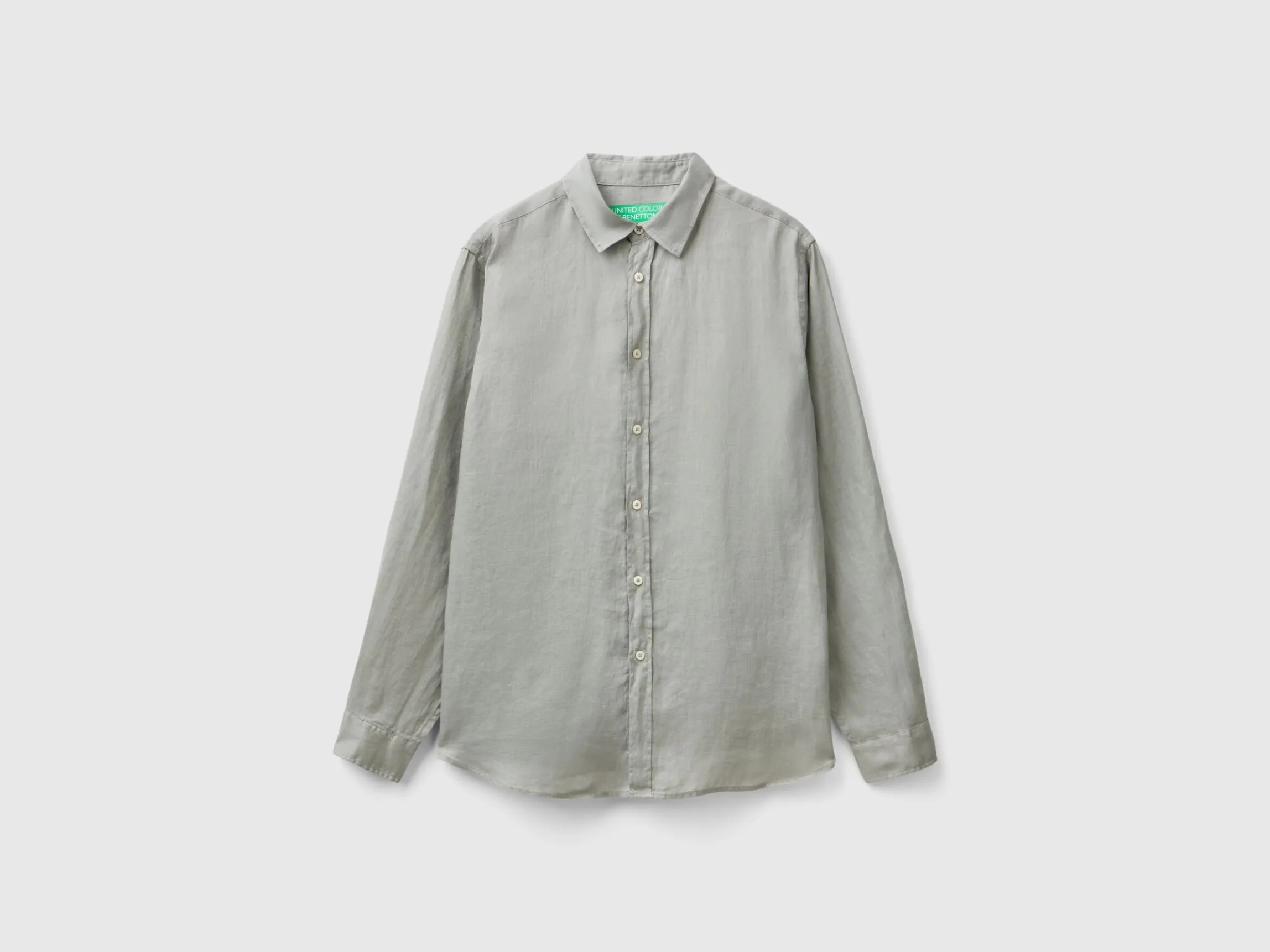 Shirt in pure linen