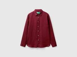 Shirt in pure linen