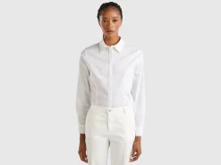 Shirt in stretch cotton blend