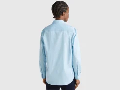 Shirt in stretch cotton blend