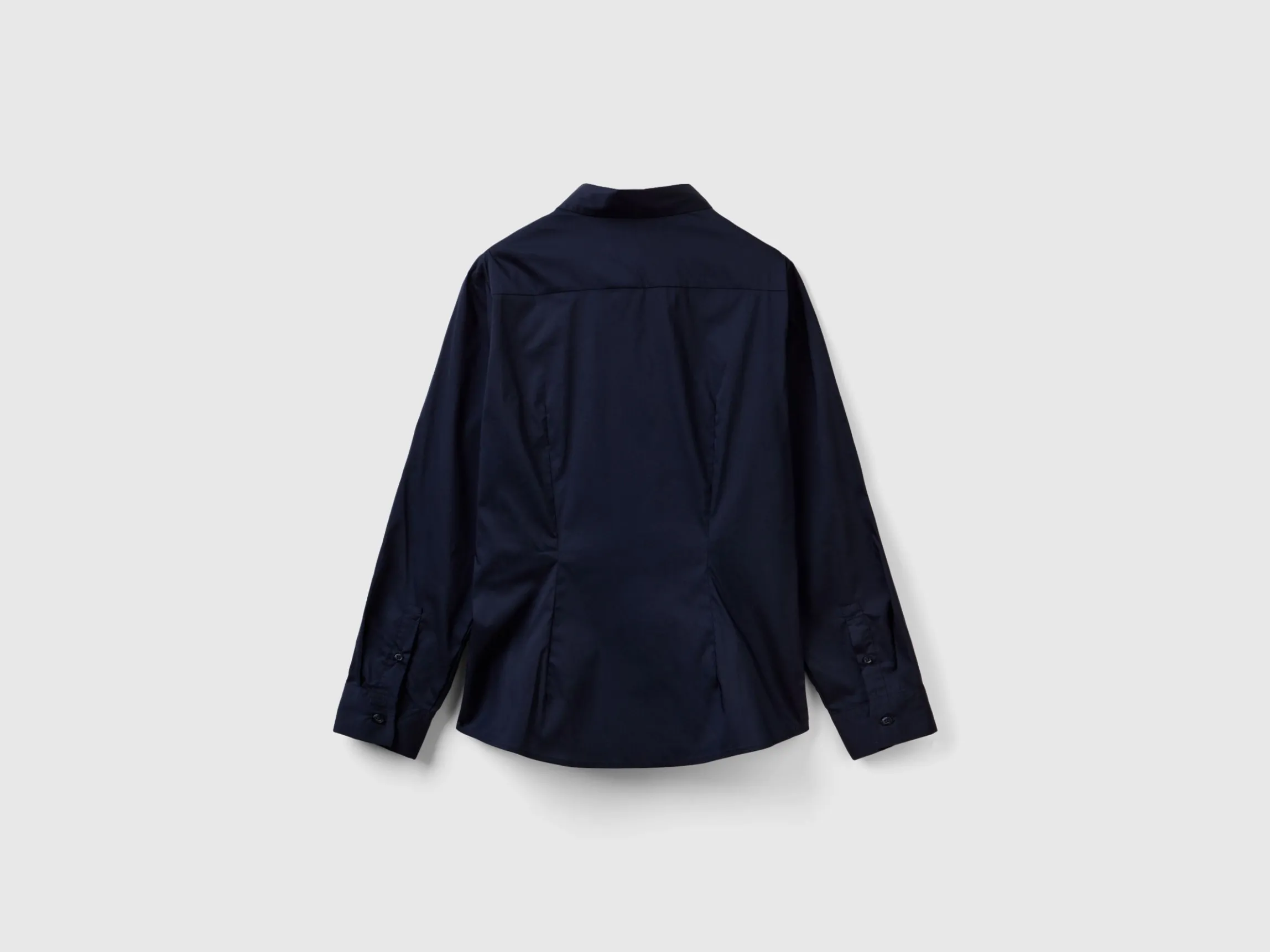 Shirt in stretch cotton blend