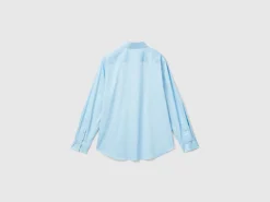 Shirt in stretch cotton blend