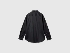 Shirt in stretch cotton blend