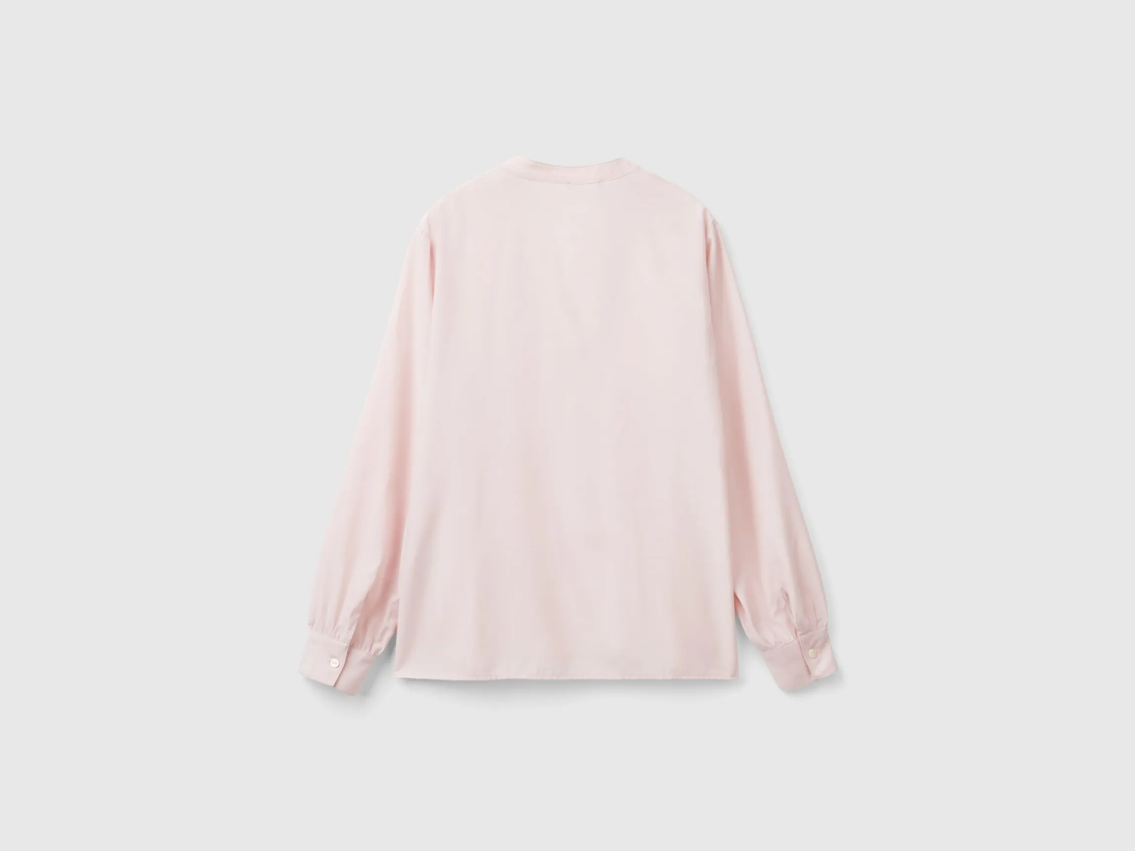Shirt with Henley neck