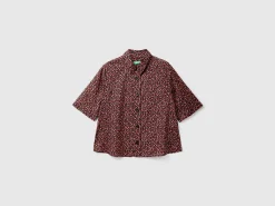 Short sleeve patterned shirt