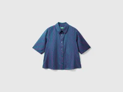 Short sleeve patterned shirt