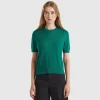Short sleeve sweater