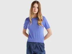 Short sleeve sweater