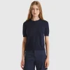 Short sleeve sweater