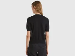 Short sleeve sweater