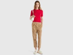 Short sleeve sweater