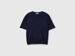 Short sleeve sweater