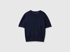 Short sleeve sweater