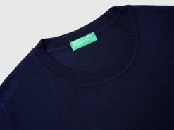 Short sleeve sweater in silk blend