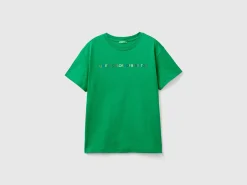 Short sleeve t-shirt in 100% organic cotton