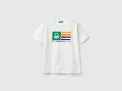 Short sleeve t-shirt in 100% organic cotton