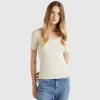 Short sleeve t-shirt in long fiber cotton