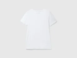 Short sleeve t-shirt in super stretch organic cotton