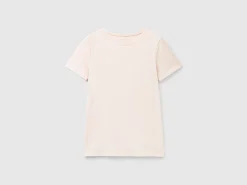 Short sleeve t-shirt in super stretch organic cotton