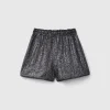 Shorts with sequins