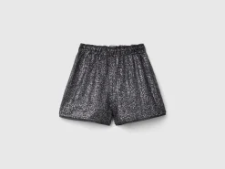 Shorts with sequins