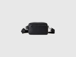 Shoulder bag in imitation leather