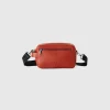 Shoulder bag in imitation leather