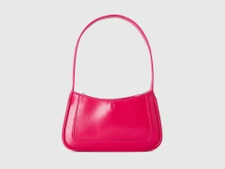 Shoulder bag in imitation leather