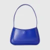 Shoulder bag in imitation leather