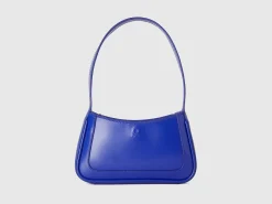 Shoulder bag in imitation leather