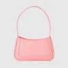 Shoulder bag in imitation leather