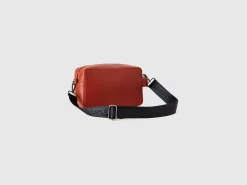 Shoulder bag in imitation leather