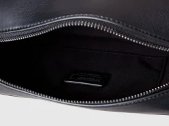 Shoulder bag in imitation leather