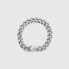 Silver chain bracelet