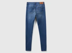 Skinny fit push up jeans