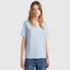 Sky blue short sleeve t-shirt