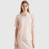 3/4 sleeve shirt in viscose