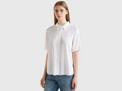 3/4 sleeve shirt in viscose