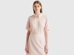 3/4 sleeve shirt in viscose