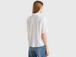 3/4 sleeve shirt in viscose