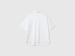 3/4 sleeve shirt in viscose