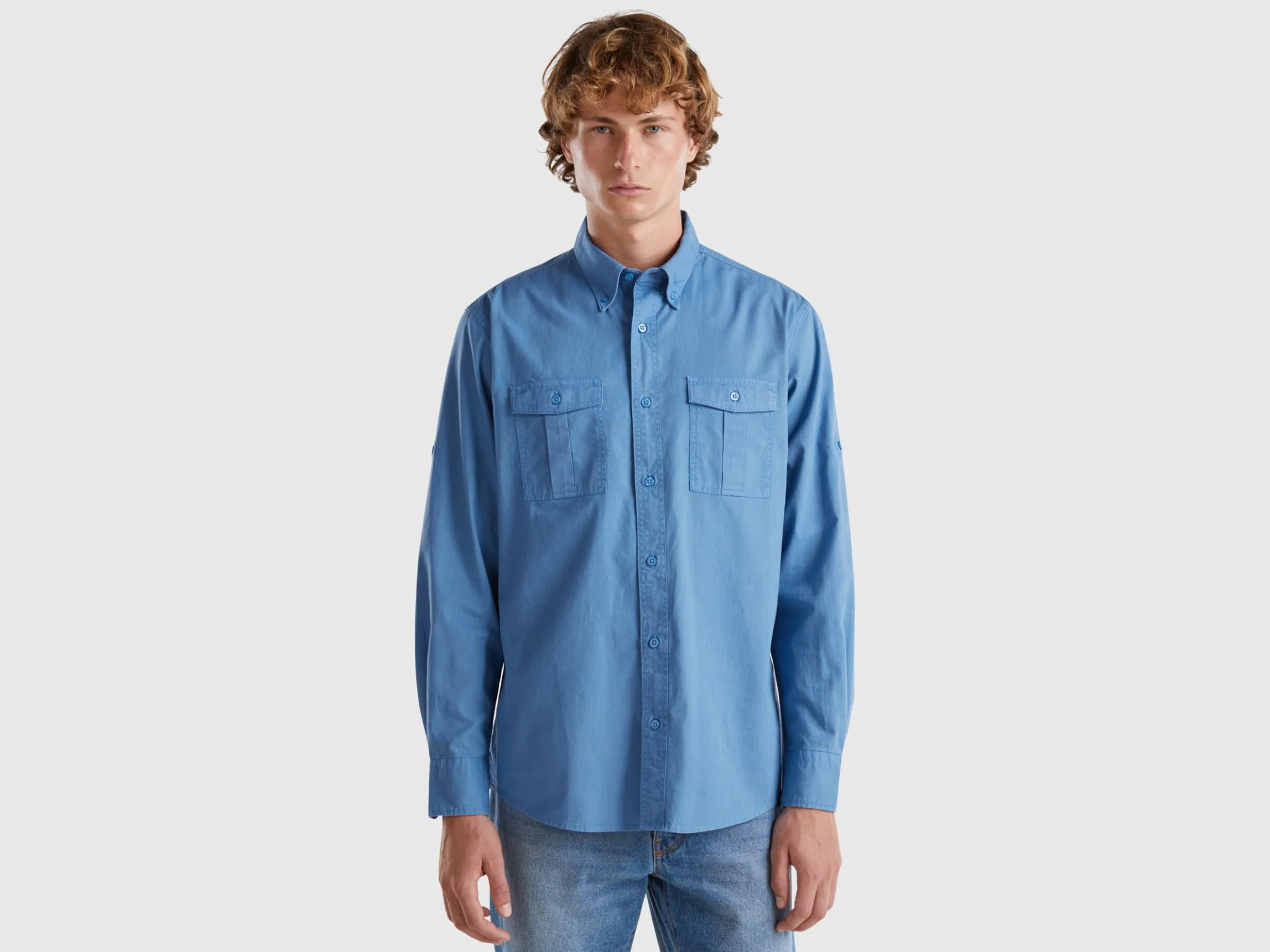 Slim fit buttondown shirt