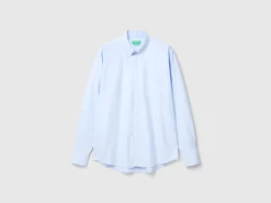 Slim fit button-down shirt