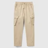 Slim fit cargo trousers
