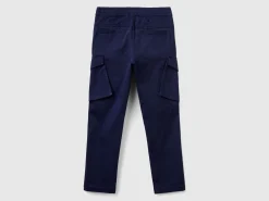 Slim fit cargo trousers