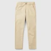 Slim fit chinos in stretch cotton